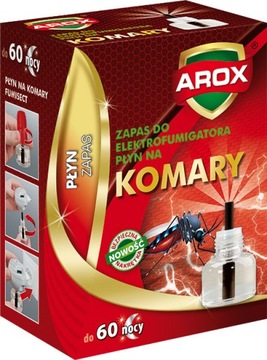 PŁYN ZAPASOWY 60 NOCY DO ELEKTROFUMIGATORA AROX