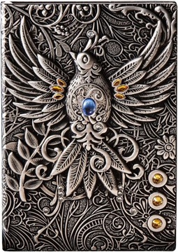 NOTATNIK VINTAGE SKÓRZANY NOTES SKÓRA RZEŹBIONA