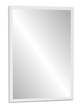 *LUSTRO 90X60 WĄSKA rama PREMIUM 95X65 BIAŁE