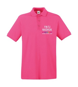 Рубашка-поло ПРЕМИУМ с собственным хлопковым принтом