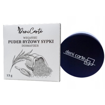 DENI CARTE PUDER RYŻOWY WEGAŃSKI DERMAFIXER 13 G