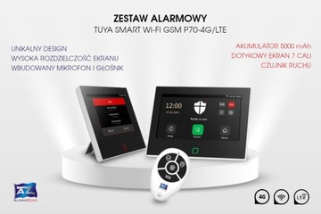 Самая эффективная беспроводная зона сигнализации GSM Wi-Fi Tuya Smart 4G LTE