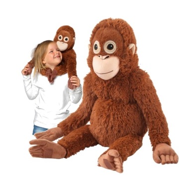 IKEA DJUNGELSKOG pluszak, orangutan małpa XXL