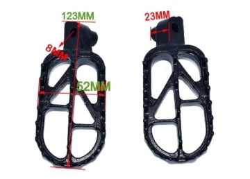 ПОДСТАВКА ДЛЯ НОГ ЛЕВАЯ КРЕСТОВИНА ДЛЯ НОГ С КРЕПЛЕНИЕМ