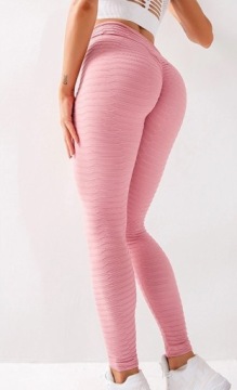 ЛЕГИНСЫ GYM GYM PUSH UP БЕСШОВНЫЕ ЭЛАСТИЧНЫЕ