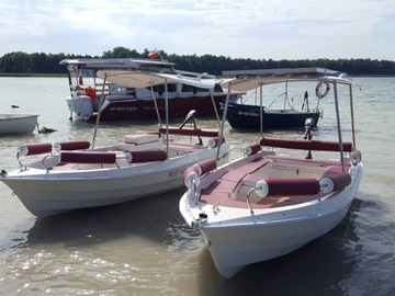 Гребно-моторная рыболовная лодка Dreamline 430