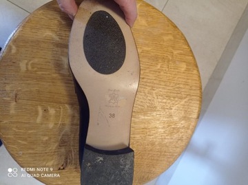 Кожаные мокасины 37