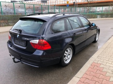 BMW Seria 3 E90-91-92-93 Touring E91 2.0 318i 129KM 2006 BMW 318i XENON KLIMA ALU HAK GRZANE FOTELE IDEALNY STAN Z NIEMIEC, zdjęcie 3