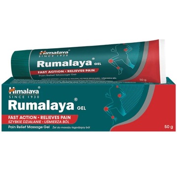 Żel na STAWY KOŚCI rwa kulszowa kręgosłup ból reumatyczny RUMALAYA HIMALAYA