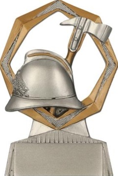 Statuetka Strażak STRAŻ POŻARNA pożarnictwo nagroda GRAWER