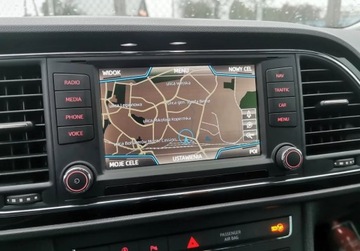 Seat Leon III Hatchback Facelifting 1.6 TDI 115KM 2017 Seat Leon Niski przebieg, LED, Polskory, NAVI, Android AUTO, 1.6 Diesel, zdjęcie 24