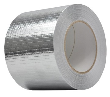 Taśma aluminiowa zbrojona 100mm [50yd] +80°C
