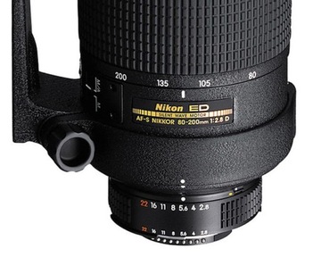 Obiektyw NIKON NIKKOR 80-200 af-s F2.8 NA CZĘŚCI
