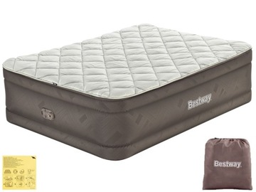 Materac Dmuchany Dwuosobowy Łóżko z Pompką 230V Bestway 69145 MODEL 2024