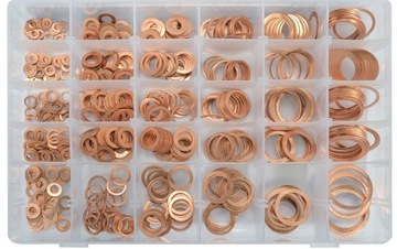 МЕДНЫЕ ШАЙБЫ НАБОР УПЛОТНЕНИЙ 580 ШАЙБ