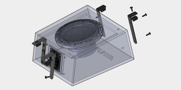 Сабвуфер для Mercedes Sprinter Alpine SWC-W84S907