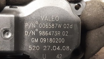 MOTOREK RADIÁTORU 09180200 OPEL VECTRA C