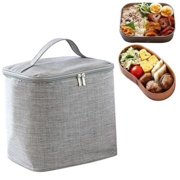 Outdoor Lunch Bag Insulated Lunch Box Lunch Bag Waterproof Oxford Cloth Pic