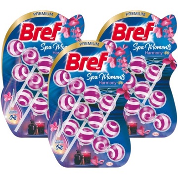 Bref Spa Moments Harmony Zawieszka do WC 9x50g