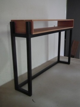 Консоль с полкой + 2 ящика 100х20, высота 90см.