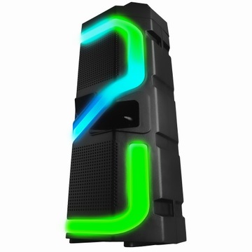 ПОРТАТИВНЫЙ БЕСПРОВОДНОЙ FM-РАДИО БУМБОКС 1200 Вт BLUETOOTH USB ДИНАМИК