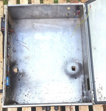 пустой блок управления из нержавеющей стали