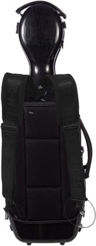 Корпус M-корпус 4/4 со стальным эффектом Черный футляр для скрипки