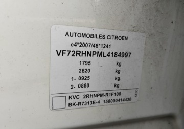 Citroen C3 Aircross  I Crossover 1.2 PureTech 110KM 2020 Citroen C3 Aircross 2020r, SALON POLSKA. 1.2Benzyna-110KM. Uszkodzony przo, zdjęcie 16