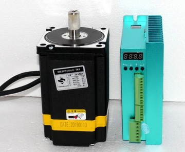 Silnik serwo krokowy 8,5Nm 6A + serwokontroler CNC