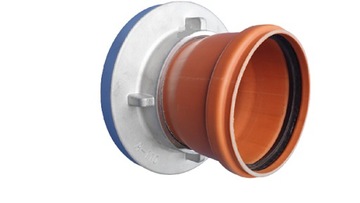 Быстроразъемный соединитель для септика 110 с патрубком ПВХ НОВИНКА