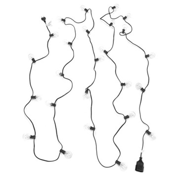 7.65m G40 Żarówka String Light 25LED Wodoodporna