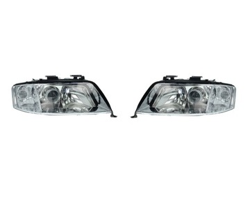 Audi A6 C5 1997-2005 комплект ламп передних фар Depo