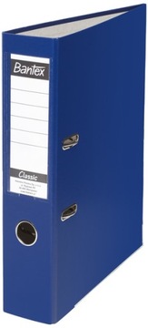 GRANATOWY SEGREGATOR A4 50 mm z dźwignią BANTEX Organizer na DOKUMNETY
