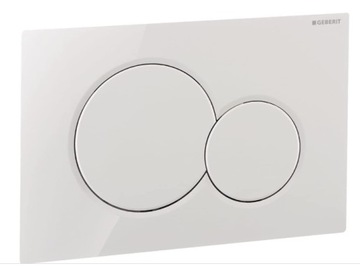 Кнопка смыва Geberit Sigma 01 белая