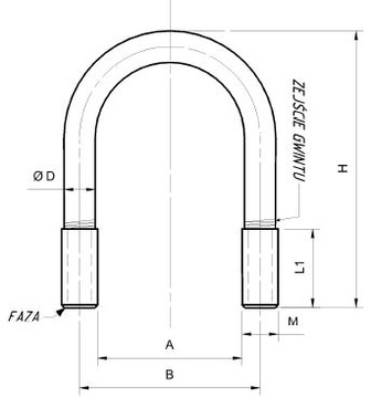 Хомут / Хомут M6x35 (1