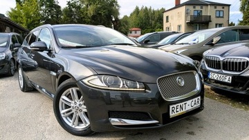 Jaguar XF I Sportbrake 2.2 D 163KM 2012 Jaguar XF 2.2D 163PS Bezwypadkowy Biksenon Skóra, zdjęcie 3