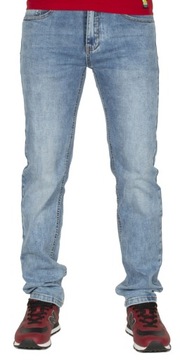 Spodnie męskie jeans W:44 112 CM L:32 duży rozmiar