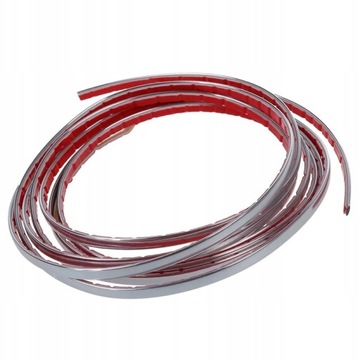 ХРОМИРОВАННАЯ ПОЛОСКА ДЕТАЛИ КАБИНЫ 6ММ Х 8М