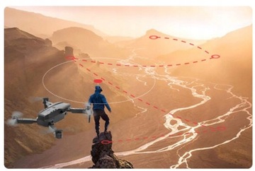 4K Składany Drone z 2 Bateriami Może latać 200m