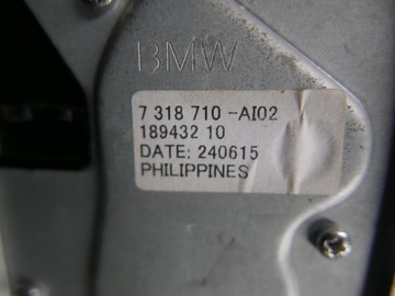 BMW X5 F15 MOTOR MOTOREK STĚRAČE ZADNÍ OKNO 7318710
