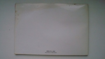 Сервисная книжка Citroen Berlingo I 2002-2010, польская, 2004 г.в., красочная, оригинал