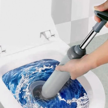 Плунжерный насос для разблокировки унитазов, канализационных ловушек, сливных устройств.