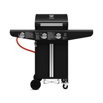 Компактный газовый гриль KOLER Relish V1 черный, черный
