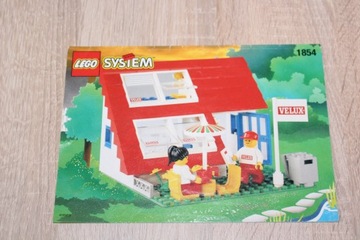 НАБОР ИНСТРУКЦИЙ ДЛЯ КОРОБКИ LEGO VELUX 1854