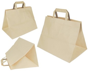 TORBA CATERING PAPIEROWA 320x220x245 10szt wynos