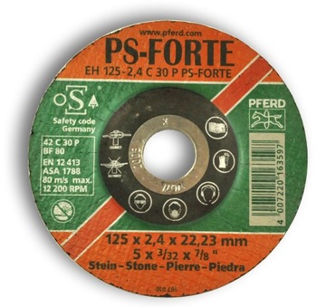 Tarcza do cięcia betonu PFERD 115 mm