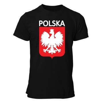 KOSZULKA PATRIOTYCZNA Z POLSKIM GODŁEM PATRIOTA