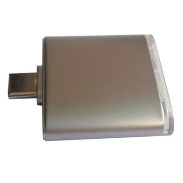 SD TF Reader OTG Адаптер USB 3.1 Портативный Серебристый