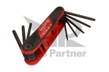 KLUCZE IMBUSOWE FUTURO POCKET TORX-R TR9-TR40, 7 ROOKS 122043