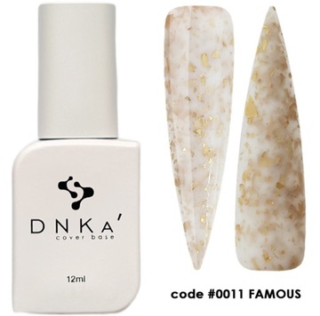 Baza kolorowa DNKa Cover Base nr 0011 Famous, 12 ml